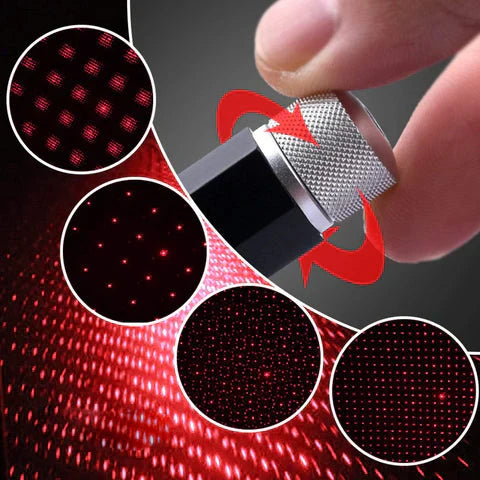 πππ π ππ²π π ππΏπ²π² LuxuryLightβ’ | USB Car Roof Star Light Mini Projector